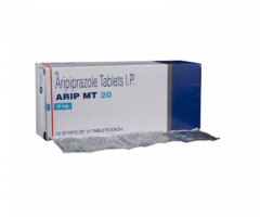 Box and blister strip of generic Aripiprazole 20mg tablet