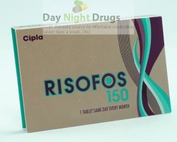 Box pack of generic Actonel 150mg Tablets - Risedronate Sodium