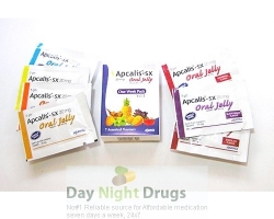 Box pack and sachets of generic tadalafil oral jelly  20mg