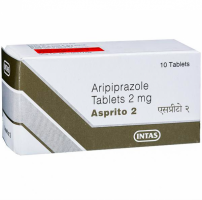 A box of Aripiprazole 2mg Tab