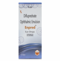 A box of Difluprednate 0.05 Eye Drop