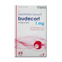 Box pack of generic Budesonide 1mg inhalation
