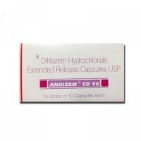 Box of generic Diltiazem (90mg) Caps