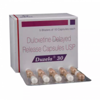 Box and blister strip of generic Duloxetine Hcl 30mg capsule