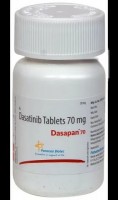 A box of Dasatinib 70mg Tab