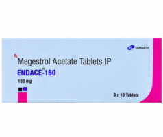 A box of Megestrol 160mg Tab