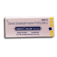 Box of generic HCG 2000IU  - FERTIGYN