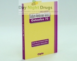 Box pack of generic Fosamax70mg Tablets - Alendronate Sodium