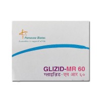 A box of Gliclazide 60mg Tab