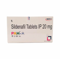 A box of Sildenafil 20mg Tab