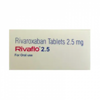 A box of Rivaroxaban 2.5mg Tab