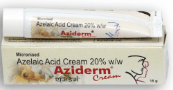 Tube and a box of generic Azelaic Acid 20 % Cream