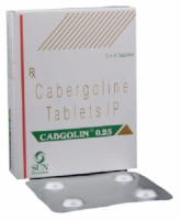 Box pack and a strip of Generic Dostinex 0.25 mg Tab - Cabergoline