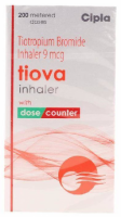 Box pack of generic Tiotropium 9mcg inhalation