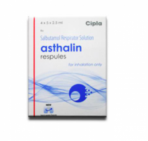Box of generic Albuterol (2.5mg)