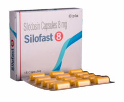 Box and blister strips of generic Silodosin (8mg)
