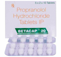 2 blisters and a box of Propranolol 20mg Tab