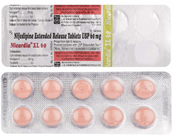Generic Procardia XL 60mg Tab