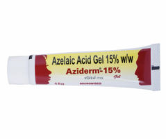 A tube of Azelaic Acid 15 Percent Gel