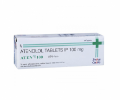 A box of generic Tenormin 100mg Tablets - Atenolol