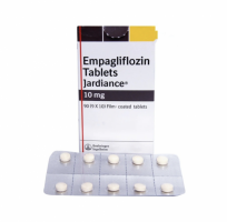 A strip and a box of Empagliflozin 10mg