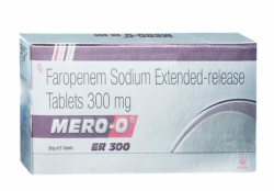 Box of generic Faropenem 300mg Tab
