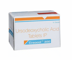 Two strips of Ursodeoxycholic 300mg Tabs