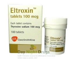 Box pack and a bottle of generic Levoxyl  100mcg Tablets - levothyroxine sodium