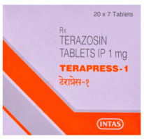 A box Terazosin 1mg Tab