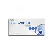 Box of generic Acyclovir (200mg)