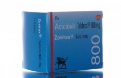 Box and blister strips of generic Acyclovir (800mg)