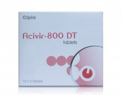 Box of generic Acyclovir (800mg)