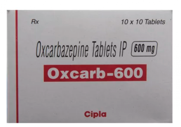 Box of Generic Trileptal 600 mg Tab - Oxcarbazepine