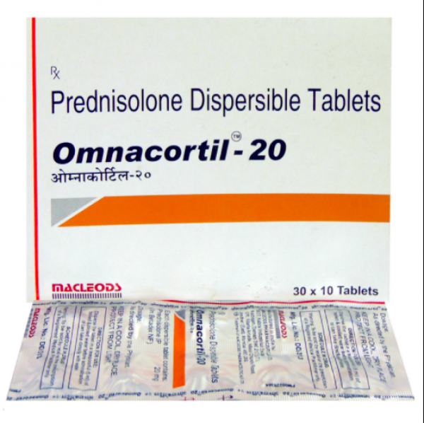 Generic Prednisone 20 mg Tab
