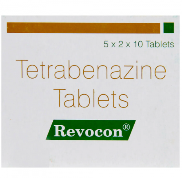 A box of Tetrabenazine 25mg Tab