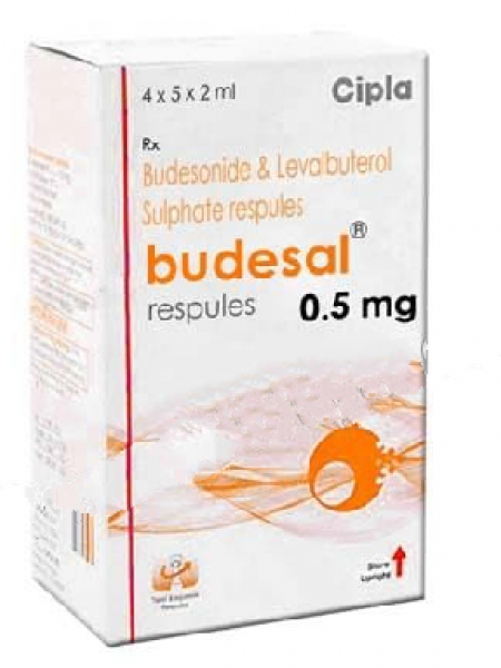 Generic Levalbuterol ( 1.25 mg ) + Budesonide ( 0.5 mg ) Respules 2ml