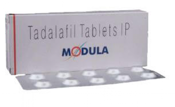Box pack and a blister of generic Tadalafil 5mg Tab