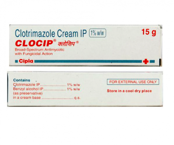 Box of generic Clotrimazole 1 % Cream