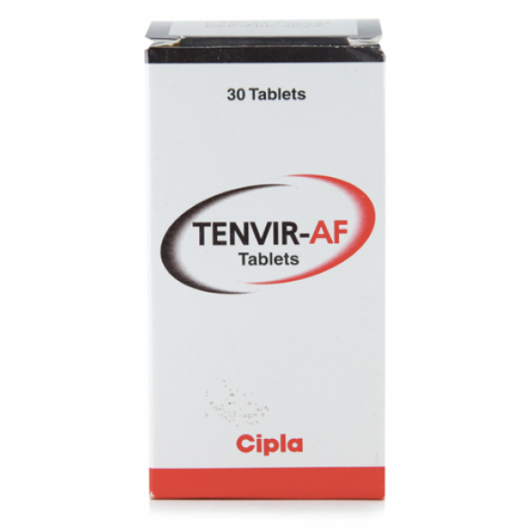 A box of Tenofovir Alafenamide (25mg) Tab