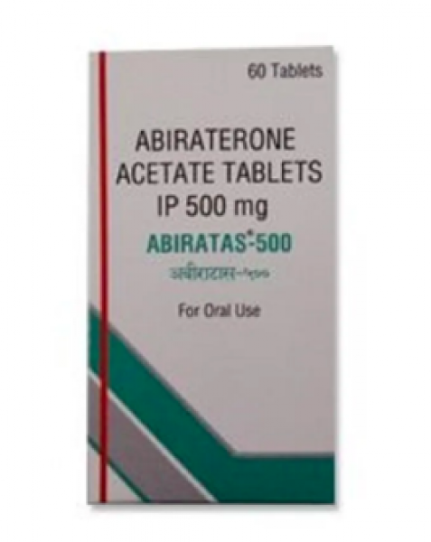 A box of Abiraterone Acetate 500mg Tab
