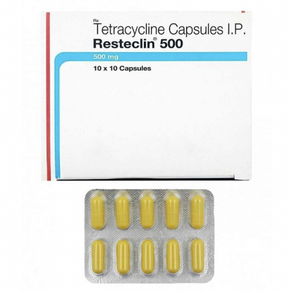 Box of Tetracycline (500mg)