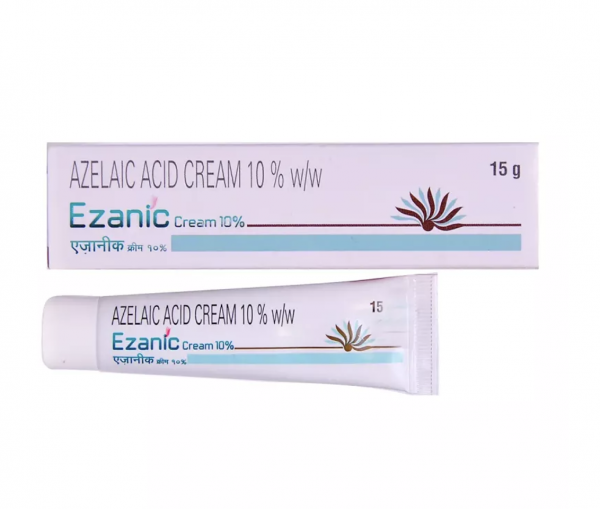 Box and a tube of generic Azelaic Acid 10 % (15gm) Cream