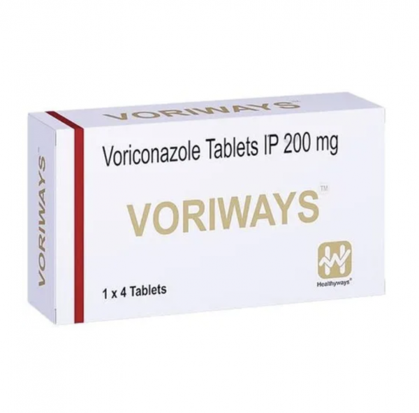 A box of Voriconazole 200mg Tab