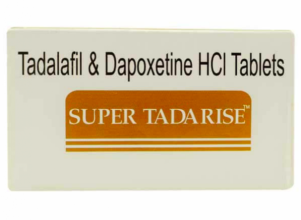 A box of Super Tadarise 20 Mg 60 Mg Tab