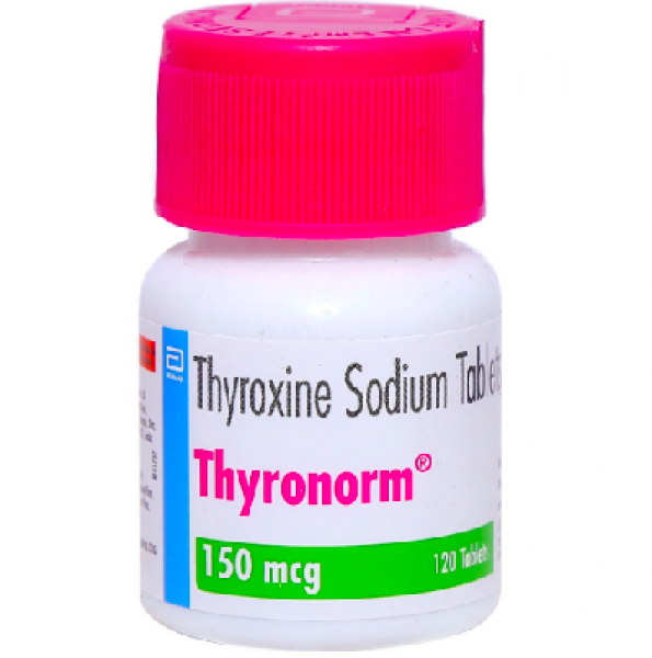 A bottle of Levothyroxine 150mcg Tab 
